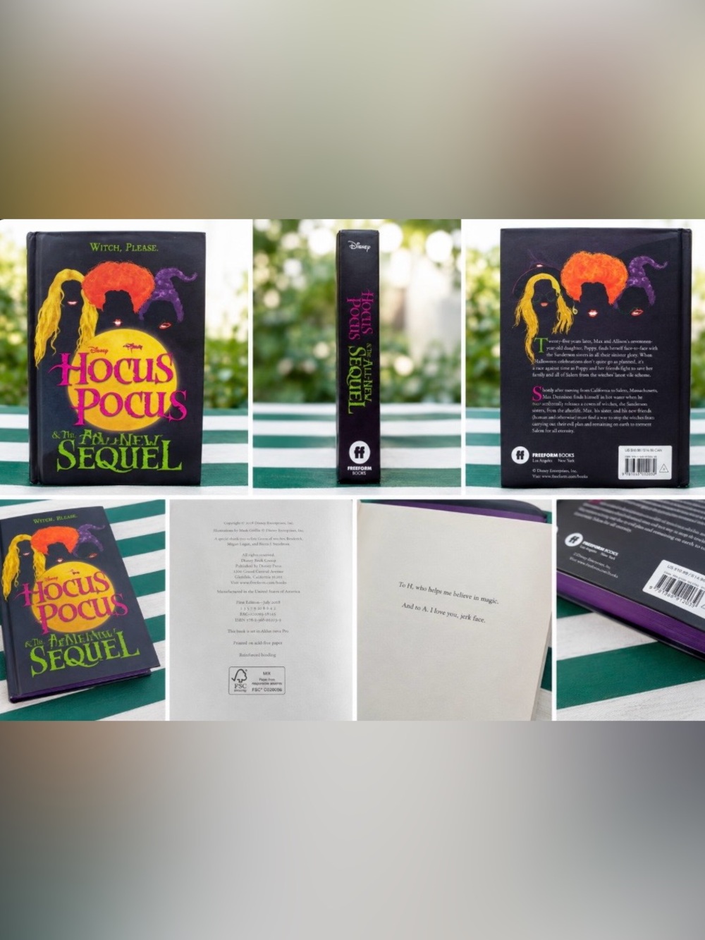 RARE Hardcover "Hocus Pocus & The All-New Sequel" Book!